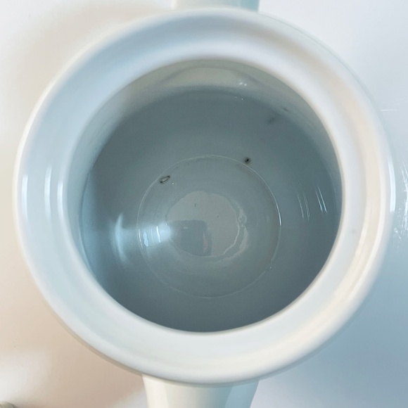 VINTAGE MCM Style House Durastone GREEN BRIER Coffee Pot | Mod 1960s 9.5" - Picture 9 of 14